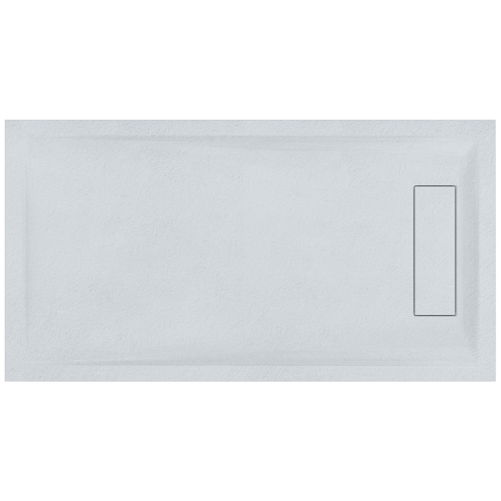 Ascent Premier White Stone 1400 x 800mm Shower Tray