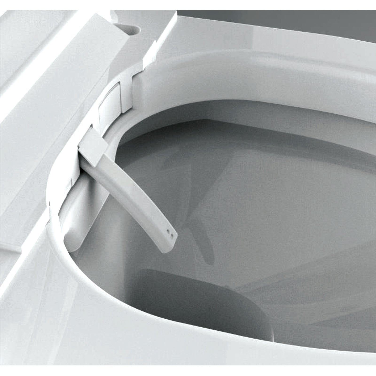 Lucerne Wall-Hung Pan with Heated Seat and Warm Air Dryer