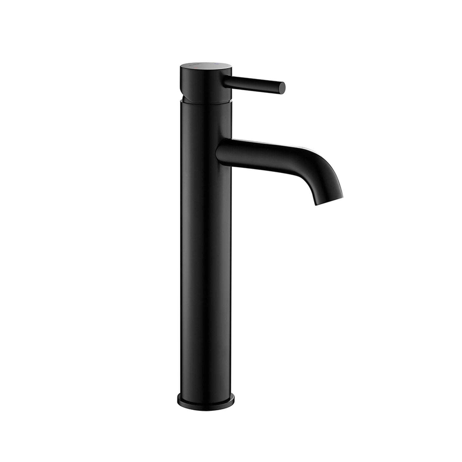 Levo Tall Mono Basin Mixer - Matt Black
