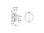 Roca Ona Built-in Mixer (1 outlet)