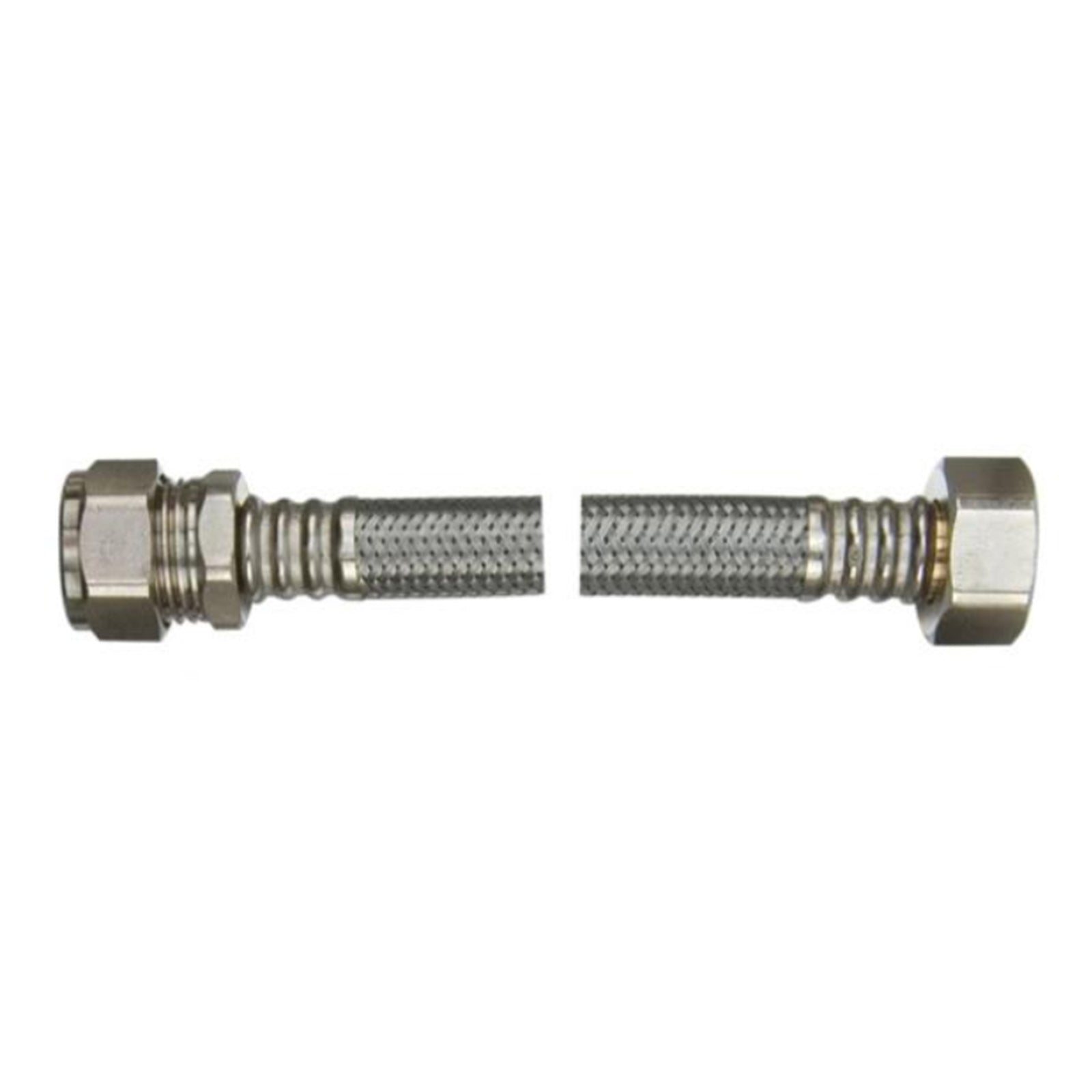 15mm x 1/2 Inch x 300mm Flexible Tap Connector