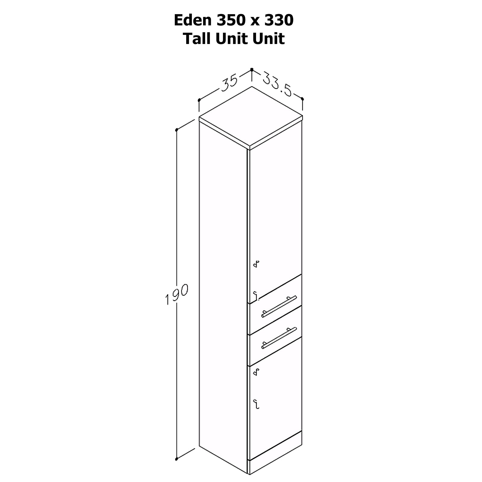 Eden Classic 350 Tall Unit
