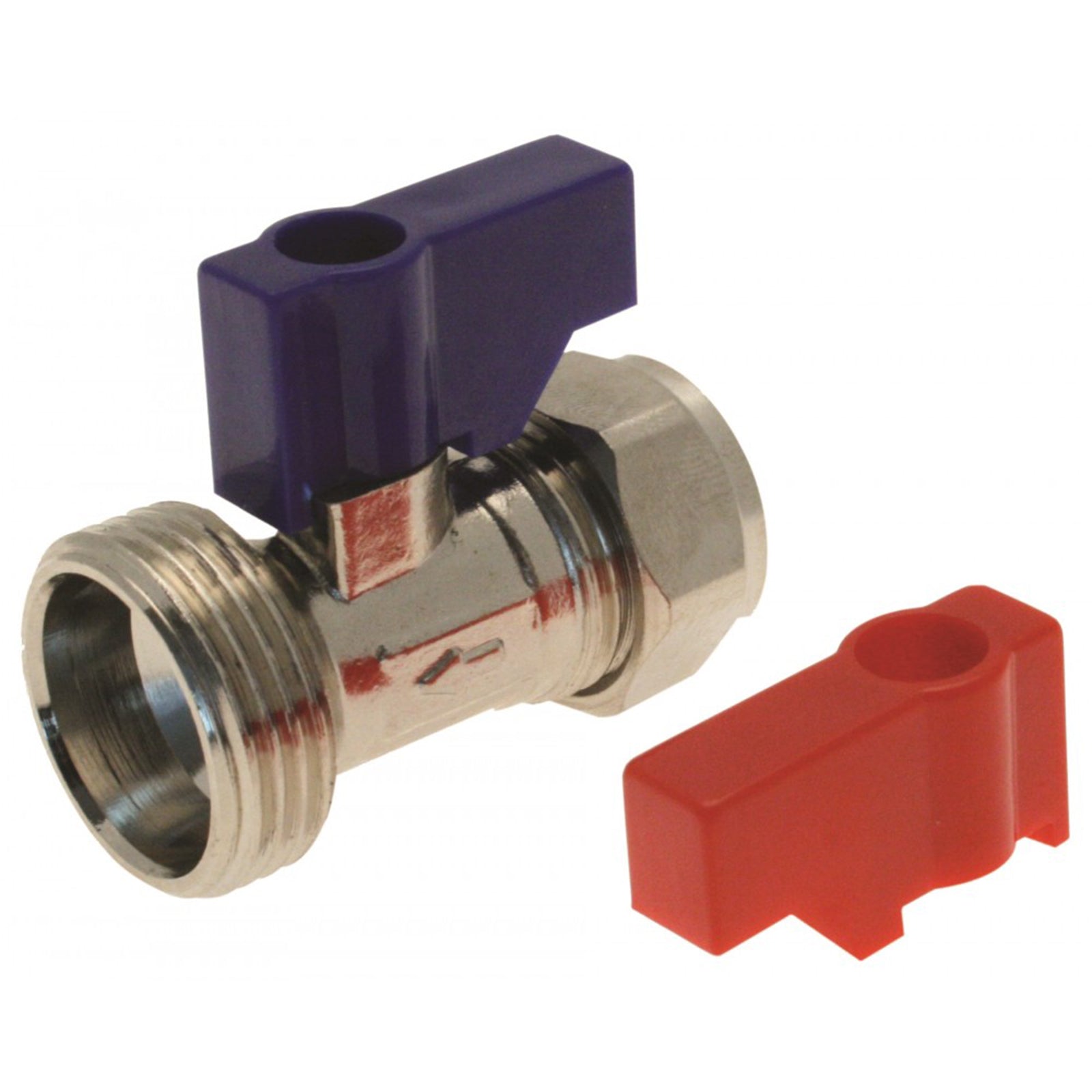 15mm x 3/4 Inch Straight Washing Machine Valve