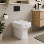 Nevada Back-to-Wall WC Pan and Soft Close Seat