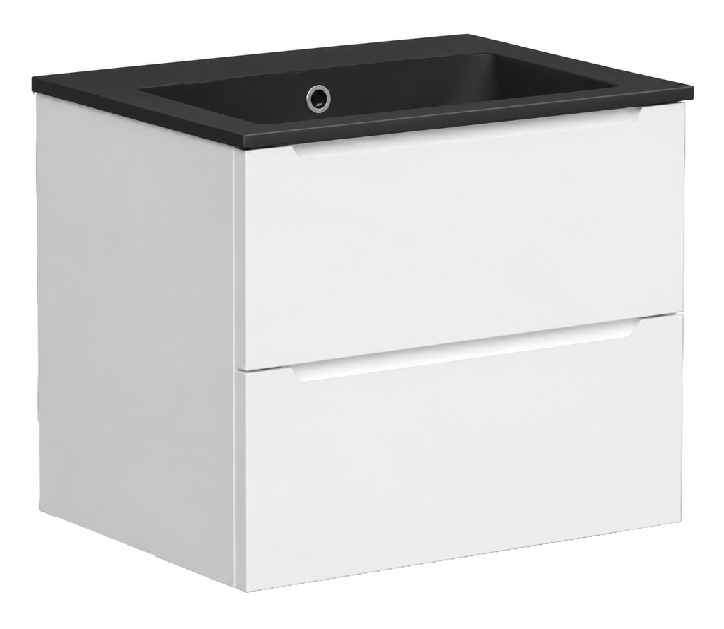 Nova 60 Wall-Hung 2-Drawer Vanity Unit & Padua Basin