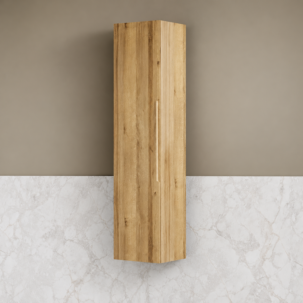 Nova 350mm Wall-Hung Bathroom Column Unit | 3 Colours