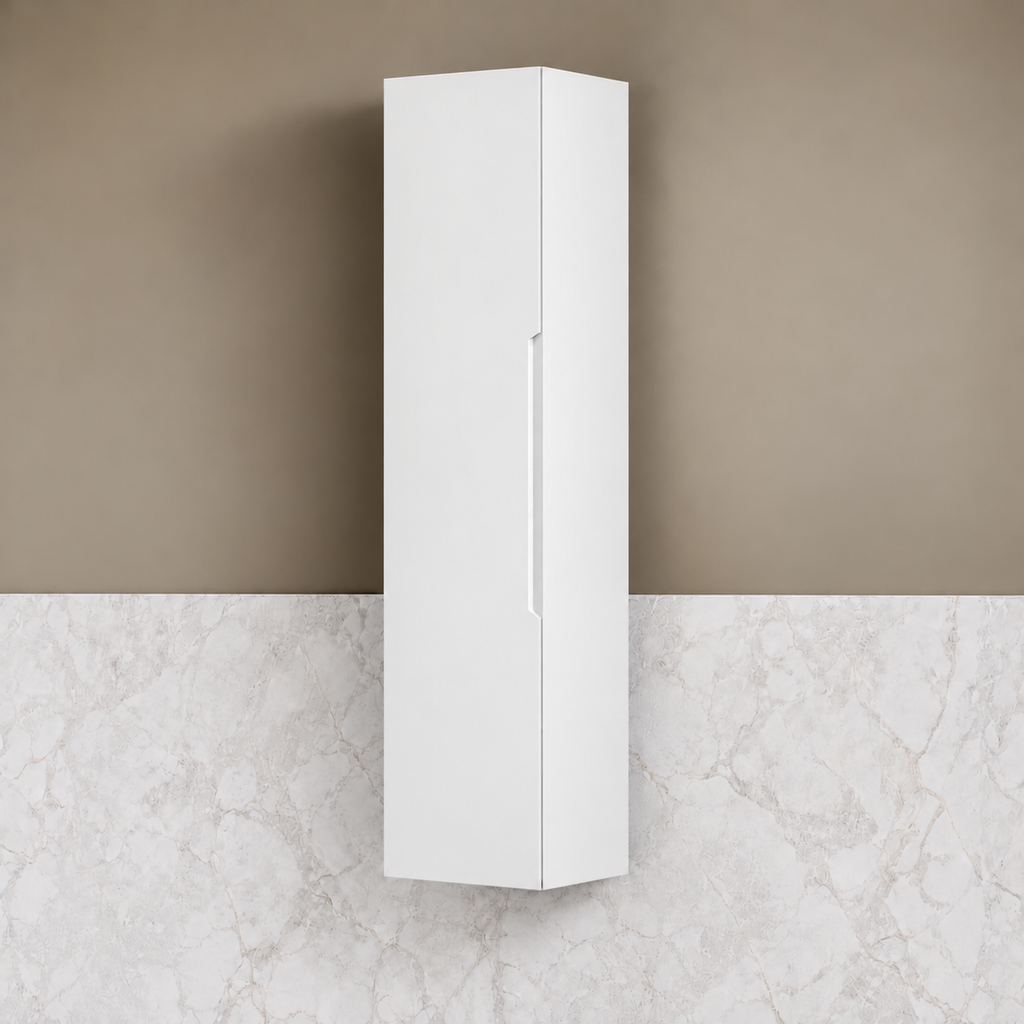 Nova 350mm Wall-Hung Bathroom Column Unit | 3 Colours