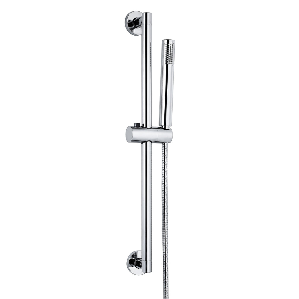Ohio Slim Shower Kit inc. Slide Bar, Handset and Hose
