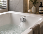 Ohio Exofill Combined Bath Filler & Click Clack Waste – Chrome