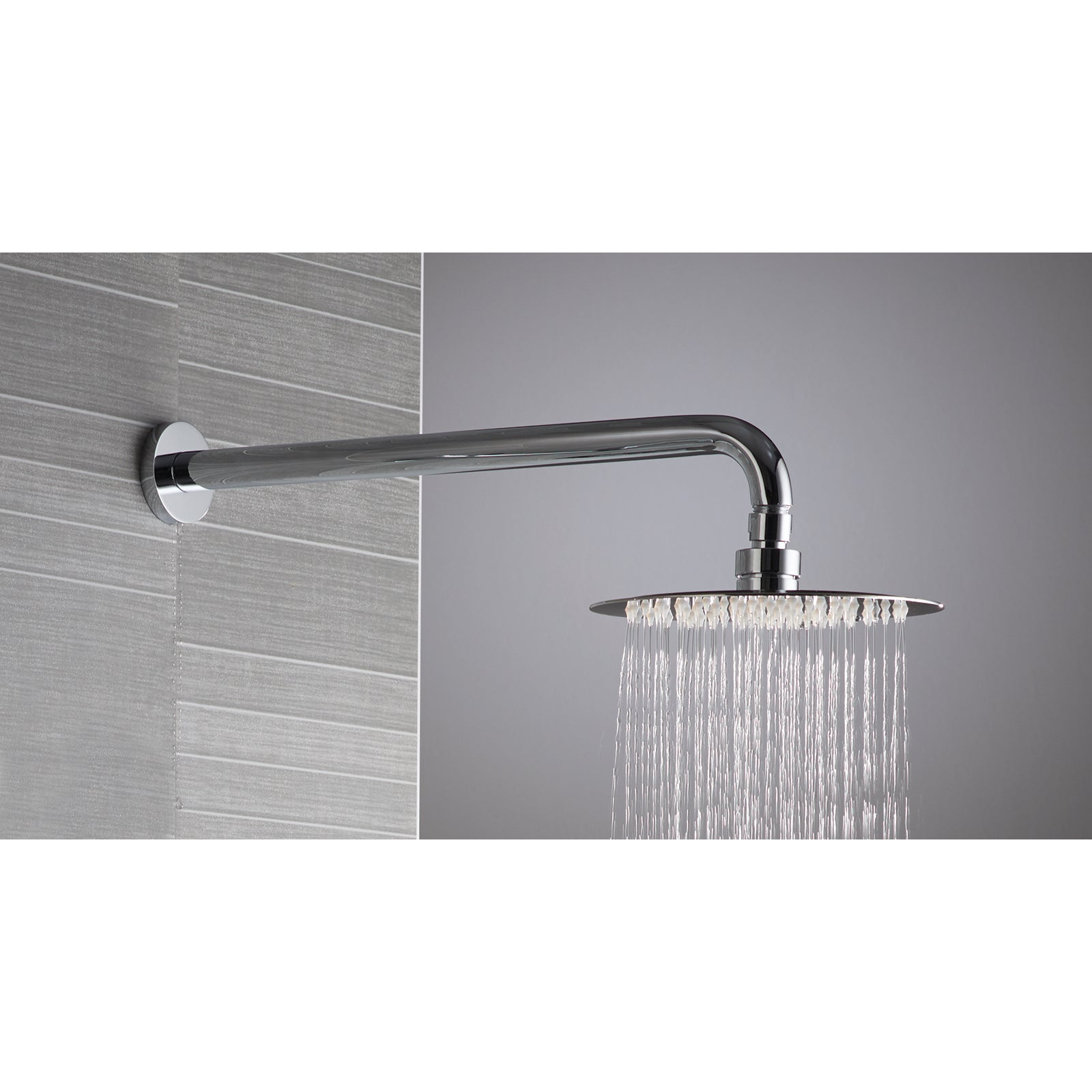 Ohio Round Shower Head & Wall Fixing Arm