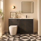 Padua 1200mm Floorstanding WC & Vanity Unit with One-Piece Basin