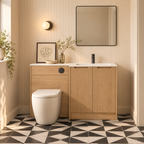 Padua 1200mm Floorstanding WC & Vanity Unit with One-Piece Basin
