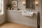 The Pantiles Traditional Semi-Recessed Basin 550 x 440mm – 1, 2 or 3 Tap Hole