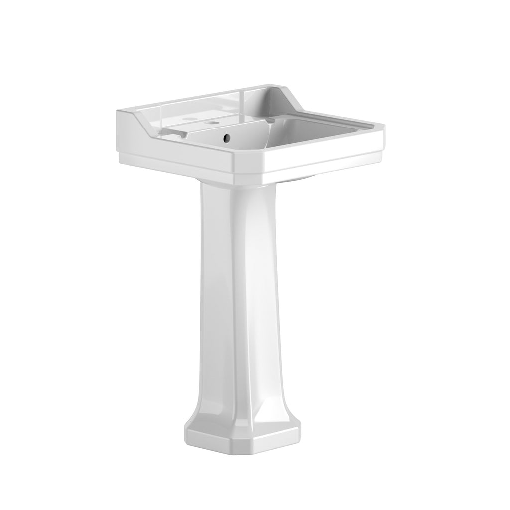The Pantiles Basin & Pedestal | Tap Hole & Size Options