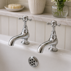 The Pantiles Traditional Bath Taps – Chrome