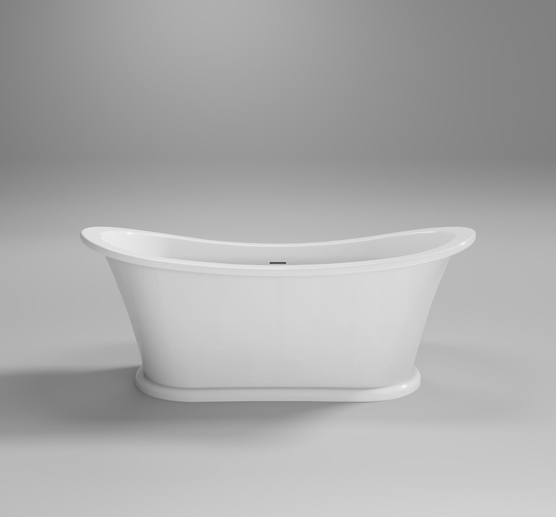 The Pantiles Traditional Double Ended Freestanding Boat Bath 1700mm
