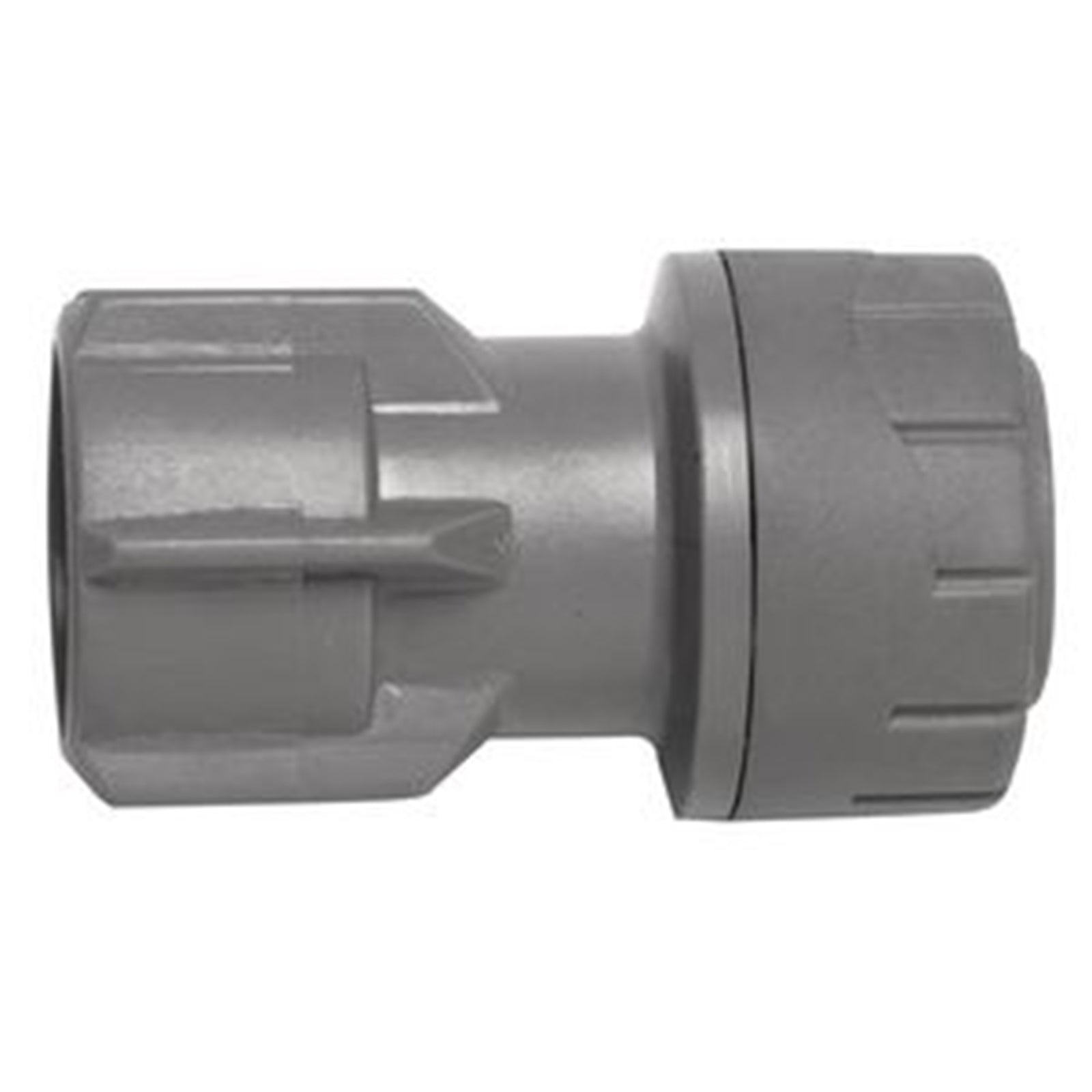 PolyPlumb 22mm x 3/4inch Hand Tighten Tap Connector