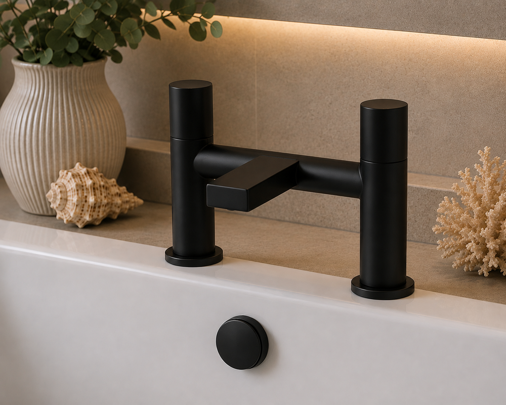 Pembury Bath Filler Tap – Chrome or Matt Black