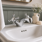 Penshurst Traditional Mono Basin Mixer with Waste – Chrome