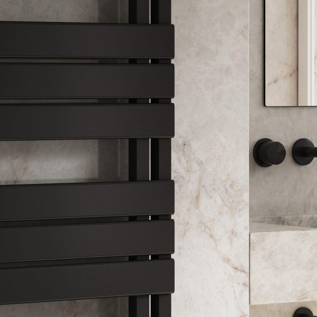 Pettino Mild Steel Towel Rail