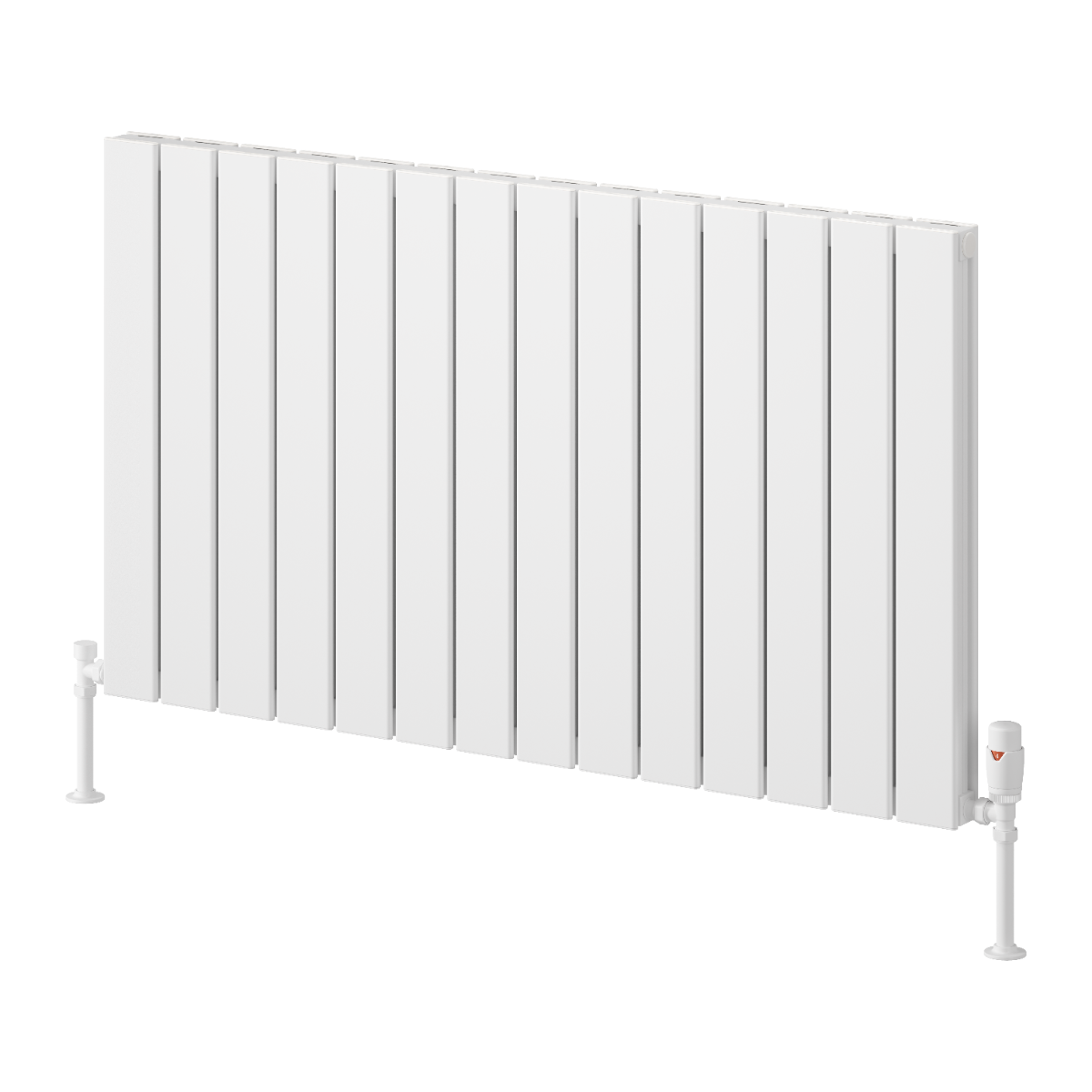 Piatto Horizontal Aluminium Radiator
