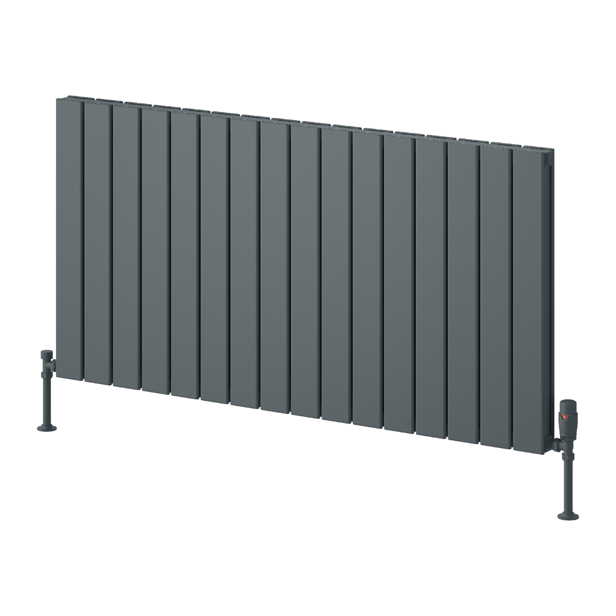 Piatto Horizontal Aluminium Radiator