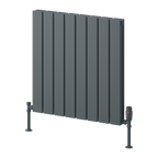 Piatto Horizontal Aluminium Radiator
