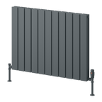 Piatto Horizontal Aluminium Radiator