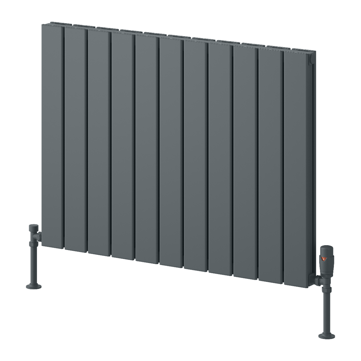 Piatto Horizontal Aluminium Radiator