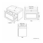 Pisa 60 Wall-Hung 1-Drawer Vanity Unit & Naxos Basin