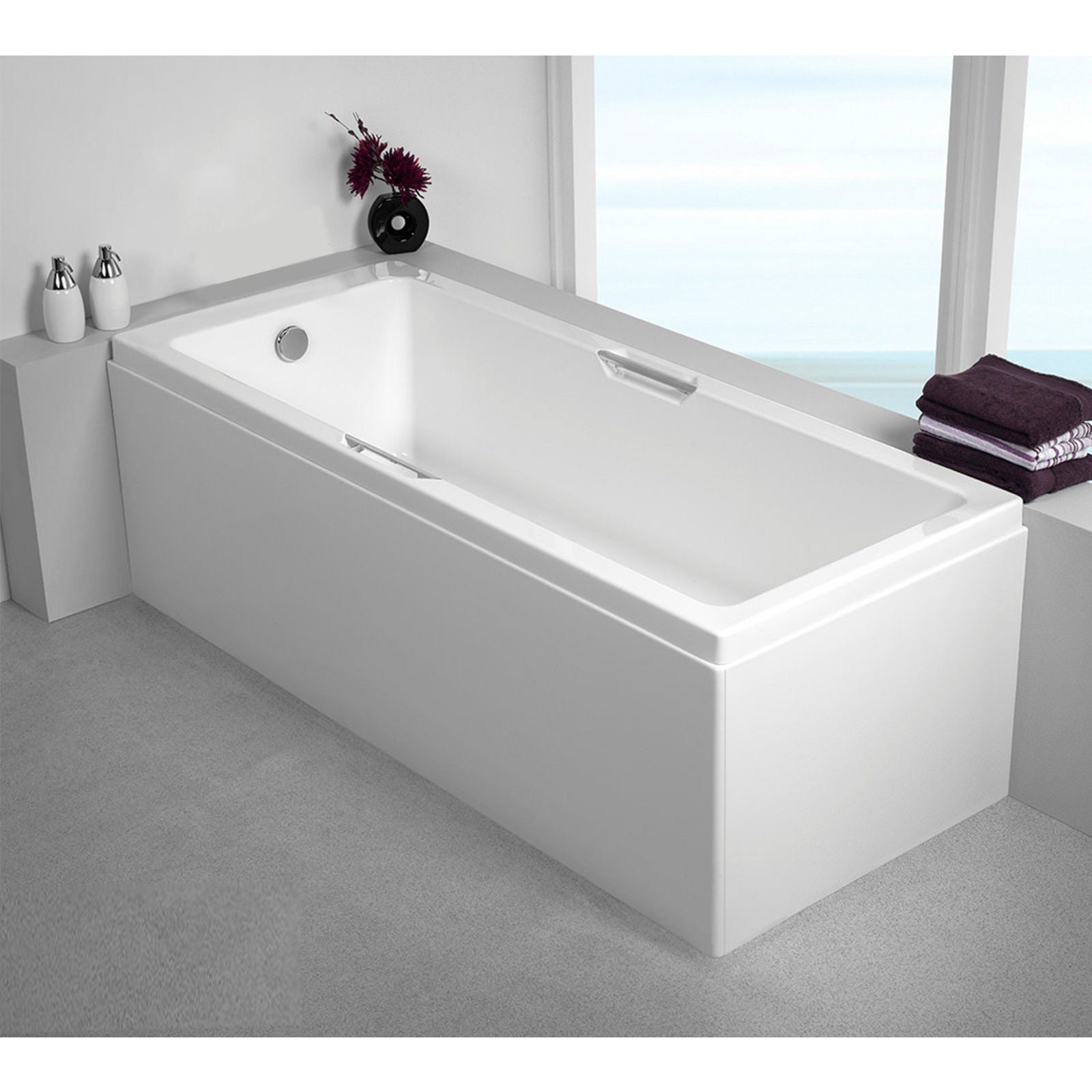 Carron Quantum Single Ended Integra 5mm Bath 1600 x 700mm