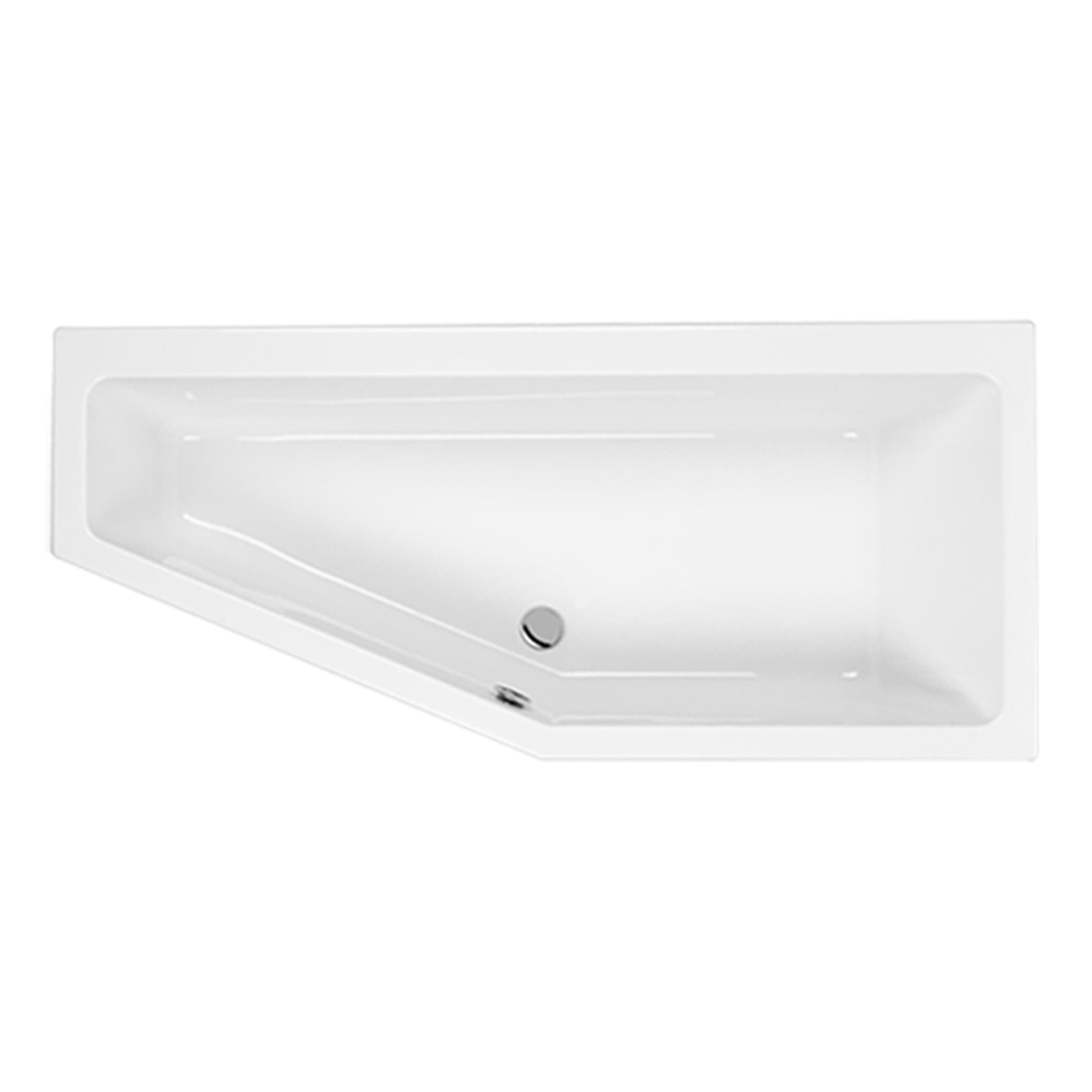 Carron Space Saver Single Ended Carronite Bath 1700 x 750mm Left Handed