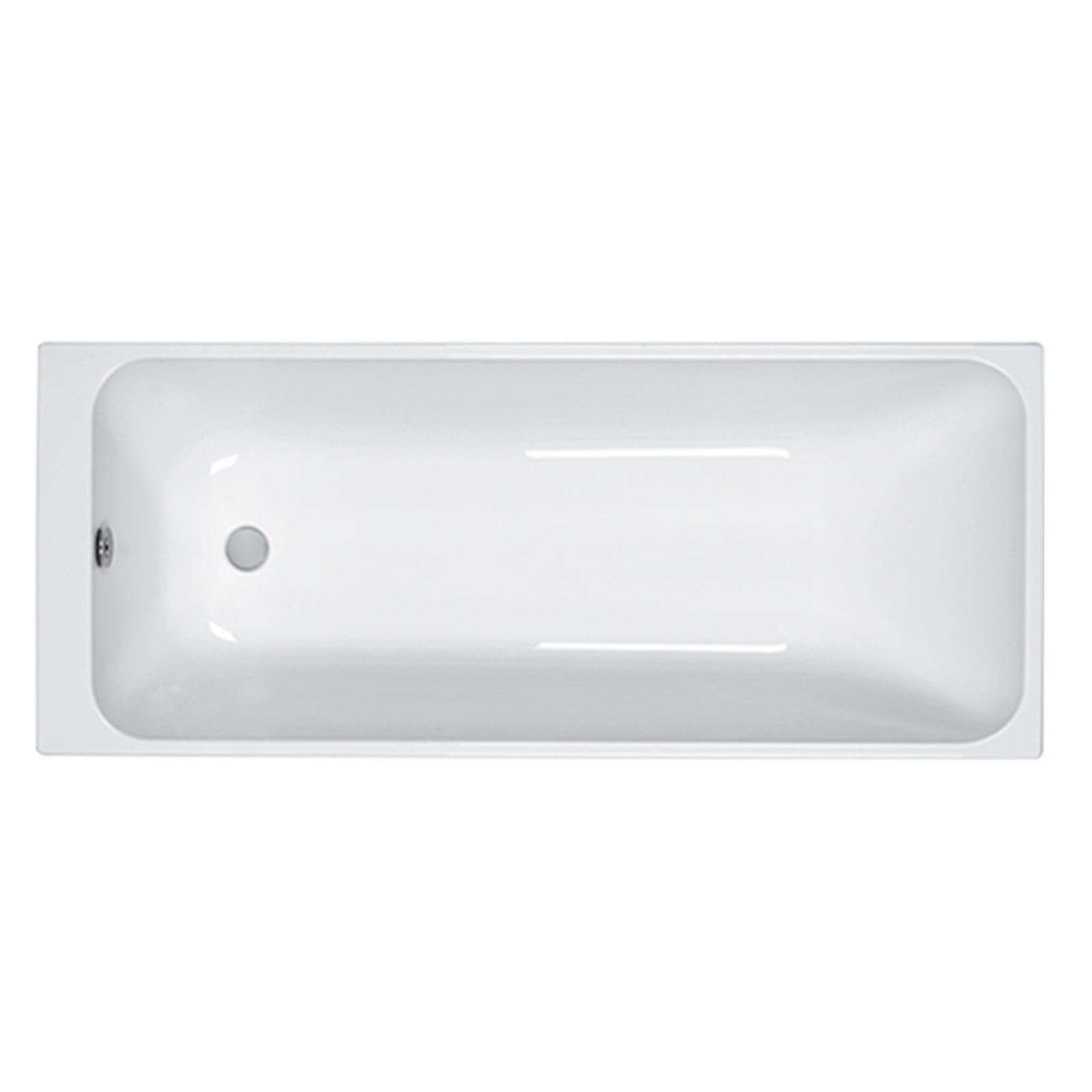 Carron Profile Single Ended Carronite Bath 1600 x 700mm