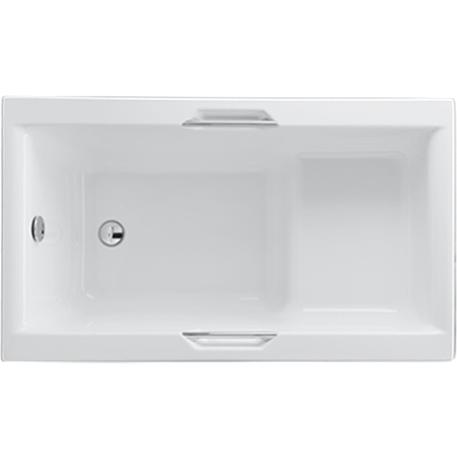 Carron Urban Sit Twin Grip 5mm Bath 1250 x 725mm