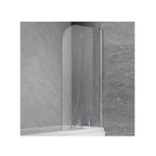 Classic 6mm Plain Curved Bath Screen