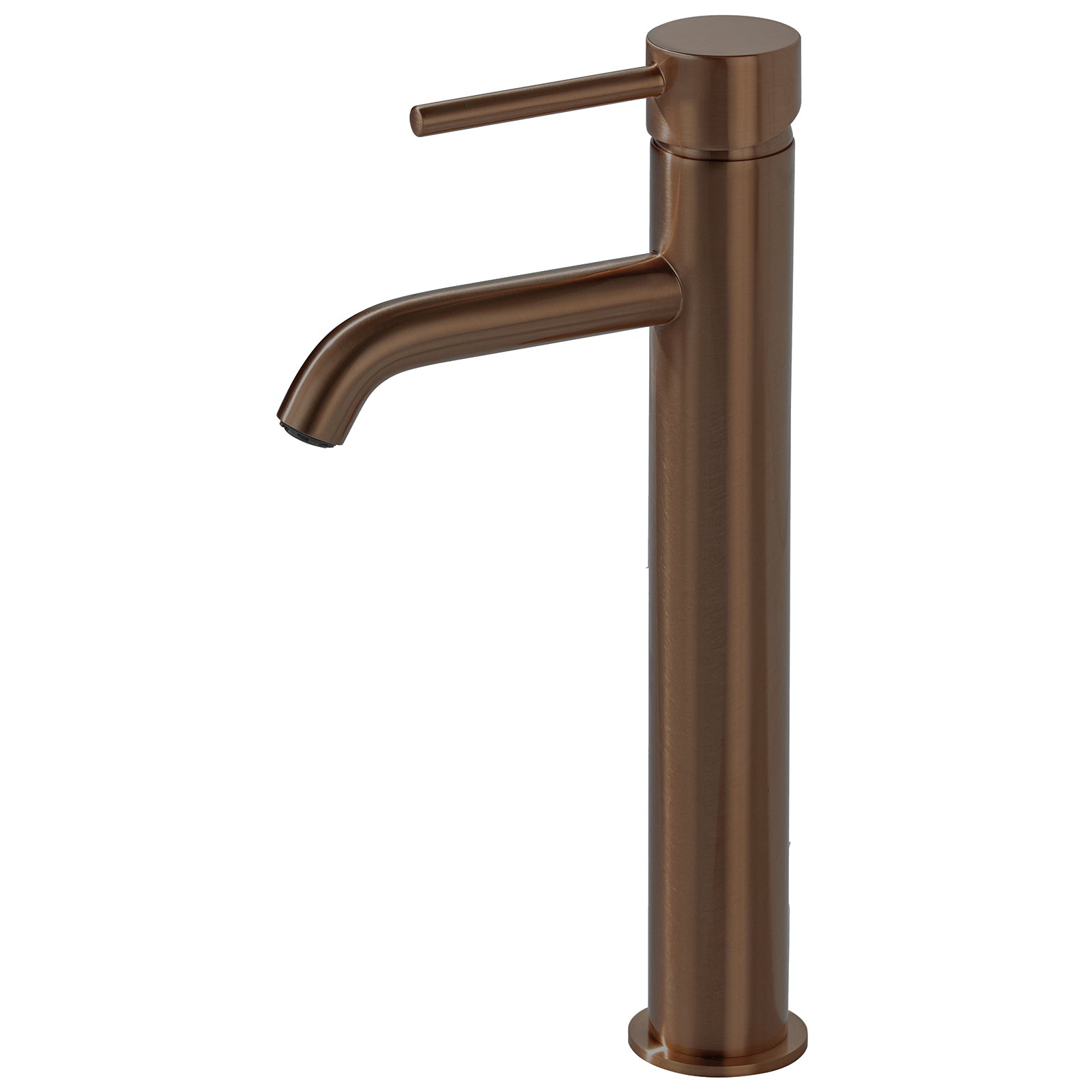 Tuscany Brushed Bronze Tall Basin Mono