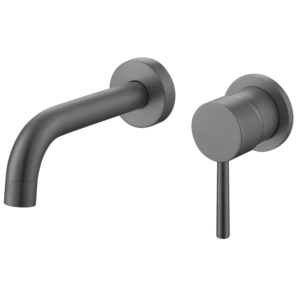 Ascent Tuscany Gunmetal Wall Mounted Basin Filler Tap