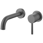 Ascent Tuscany Gunmetal Wall Mounted Basin Filler Tap