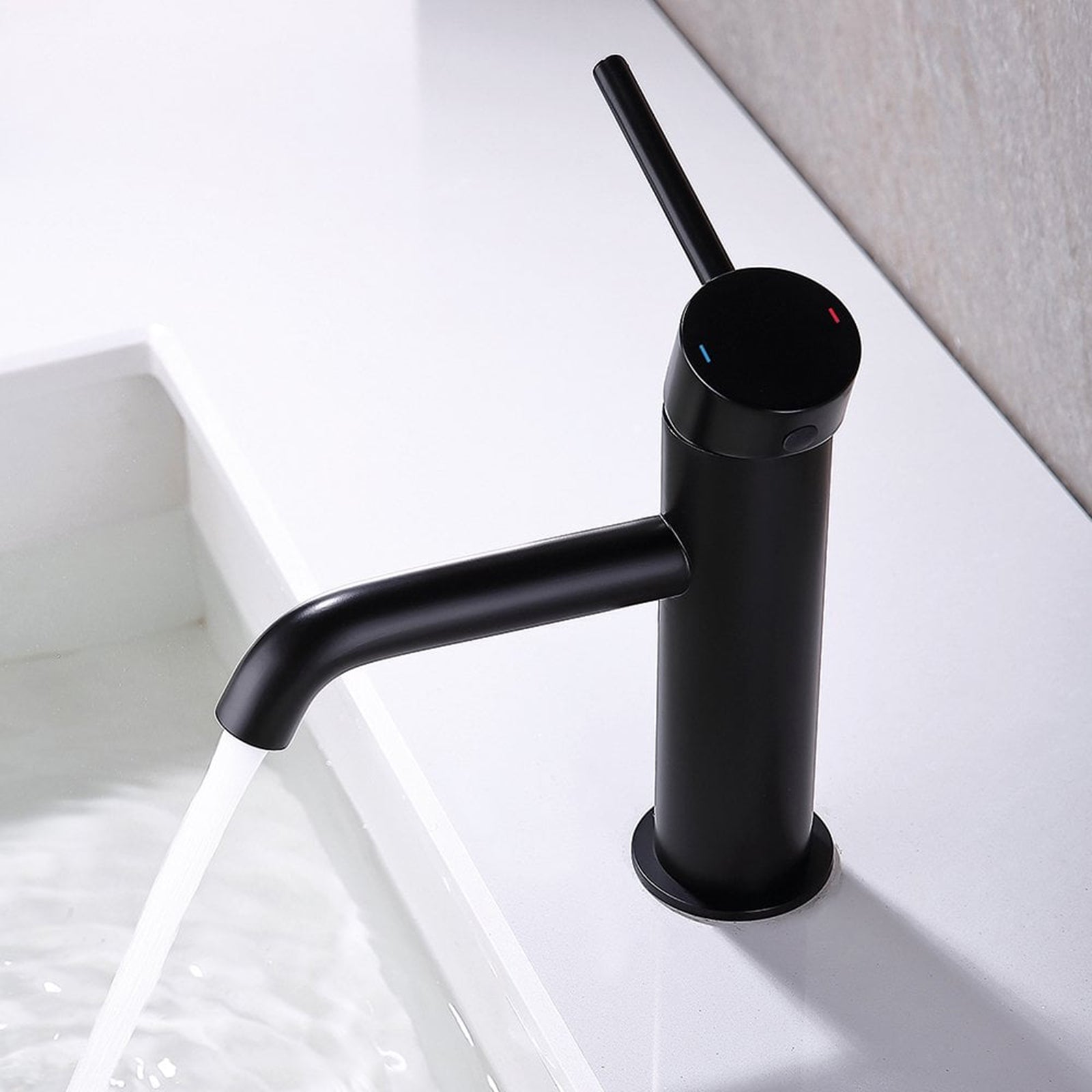 Tuscany Black Basin Mixer