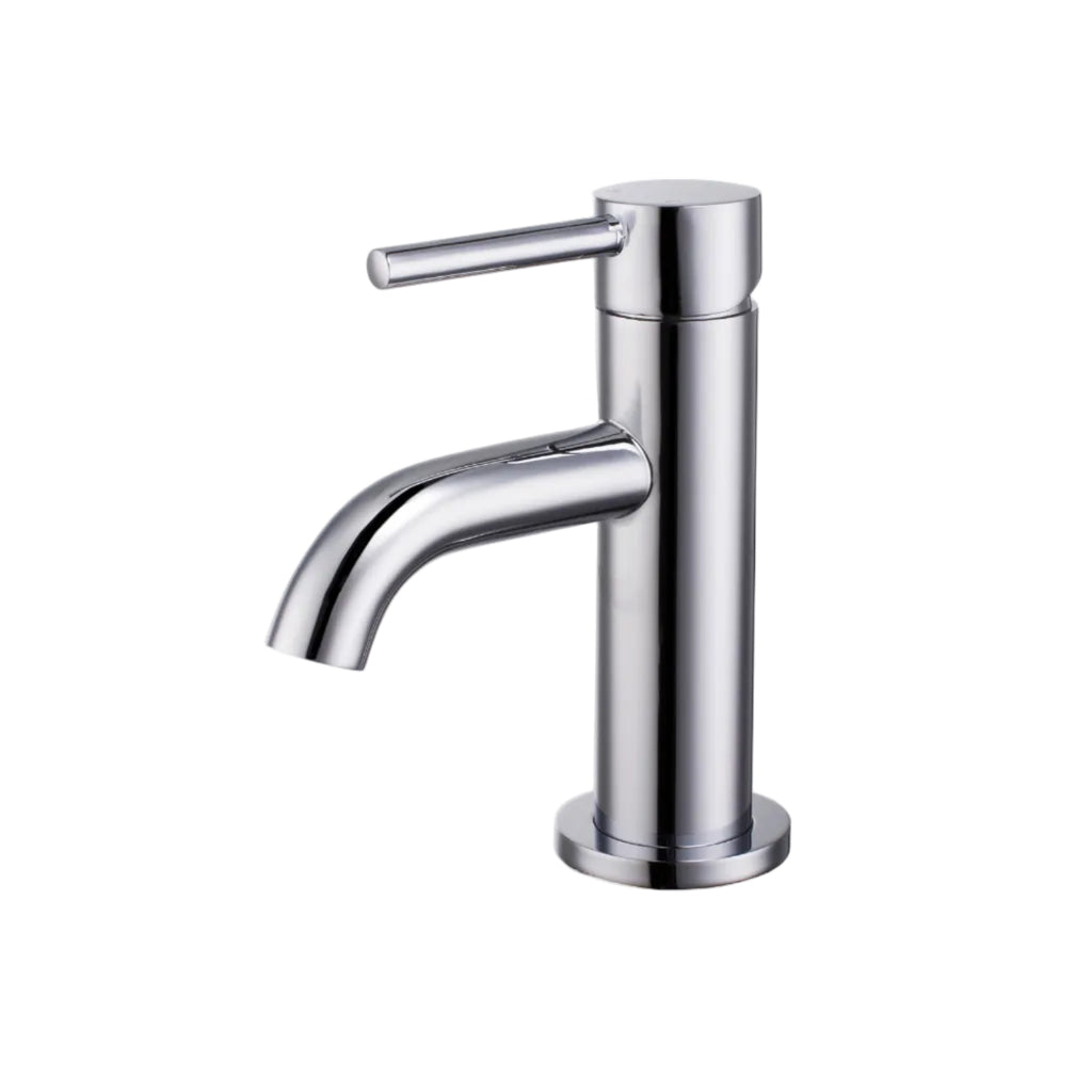 Tuscany Chrome Monobloc Basin Tap with Waste