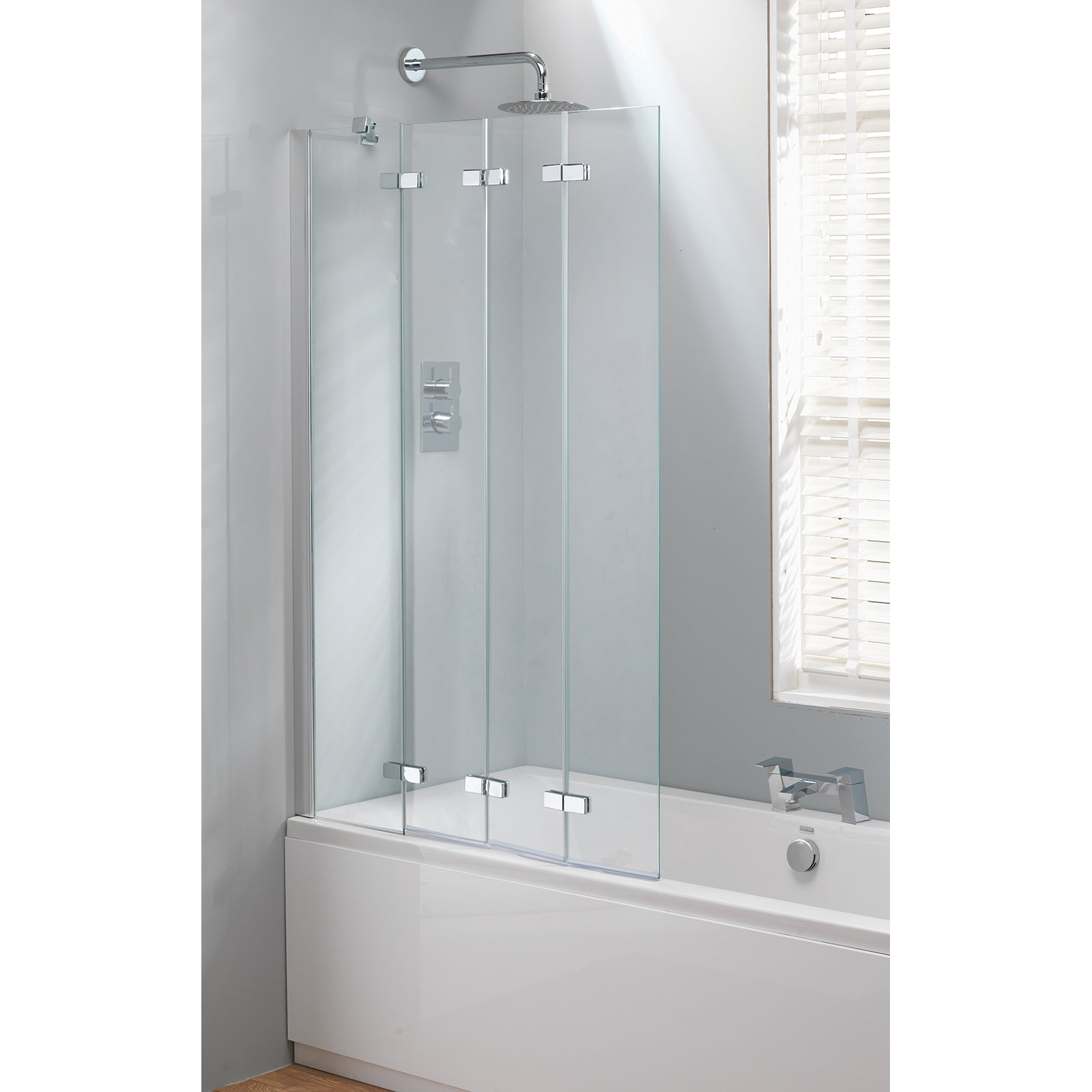 Genesis Deluxe 4-Fold Bath Screen