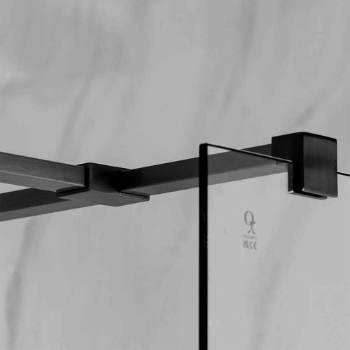 Genesis Showerwall T-Piece Connector - Black