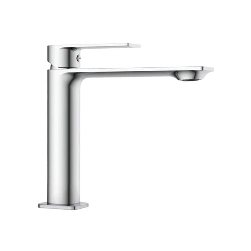 Zeto Chrome Basin Mixer Tap with Waste