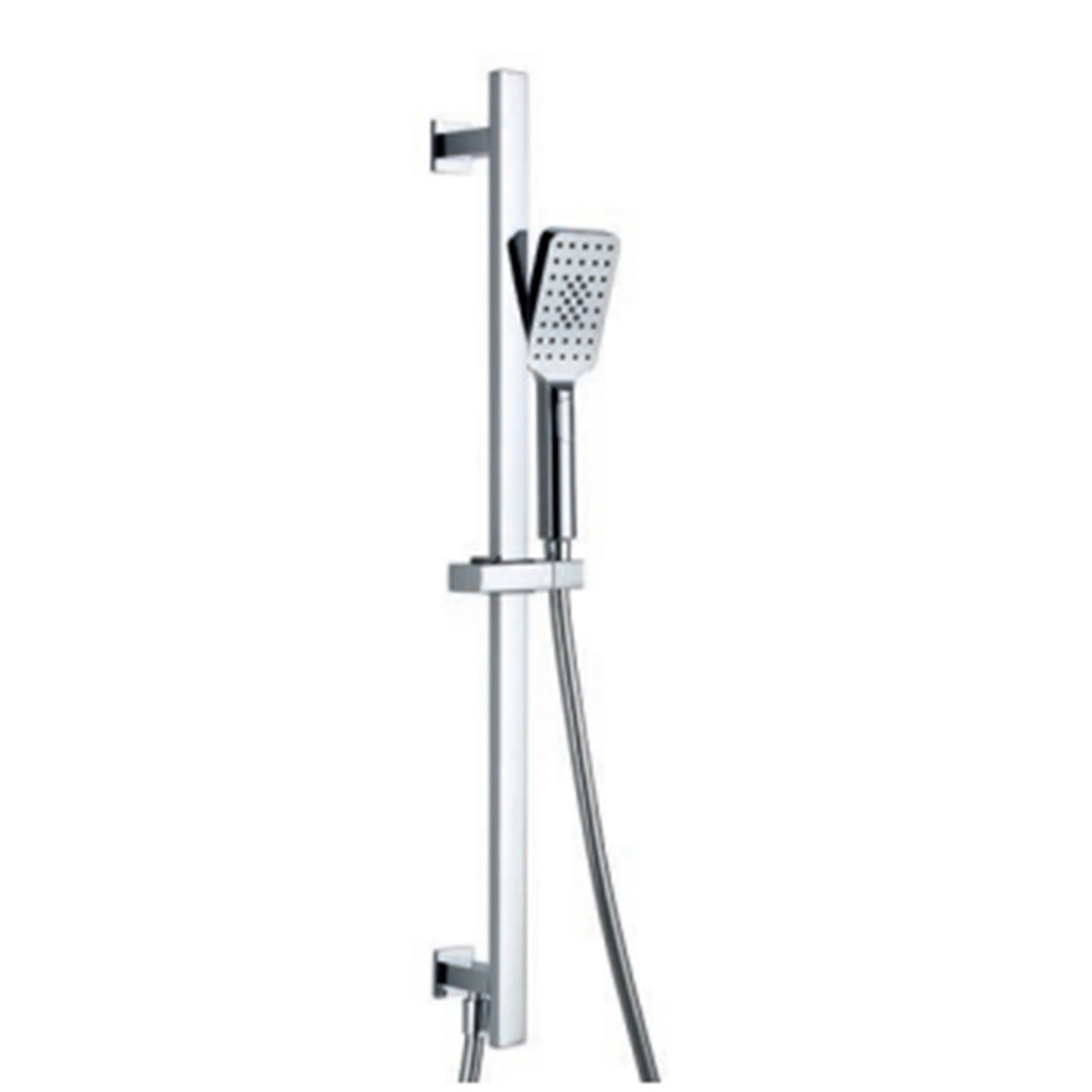 Nevada Shower Kit inc. Slide Bar, Handset, Hose & Inlet