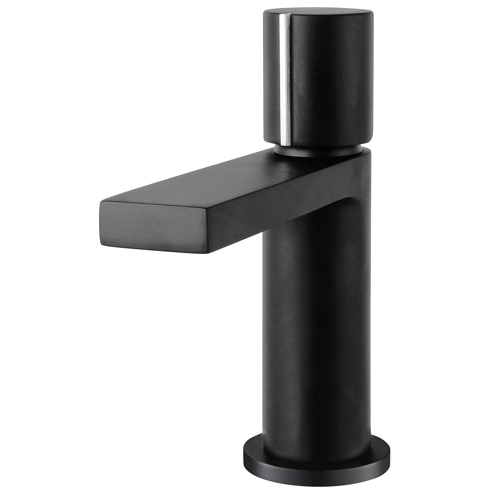 Roma Basin Mixer - Matt Black