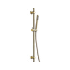 Tuscany Riser Rail Kit with Handset & Hose – Brushed Brass