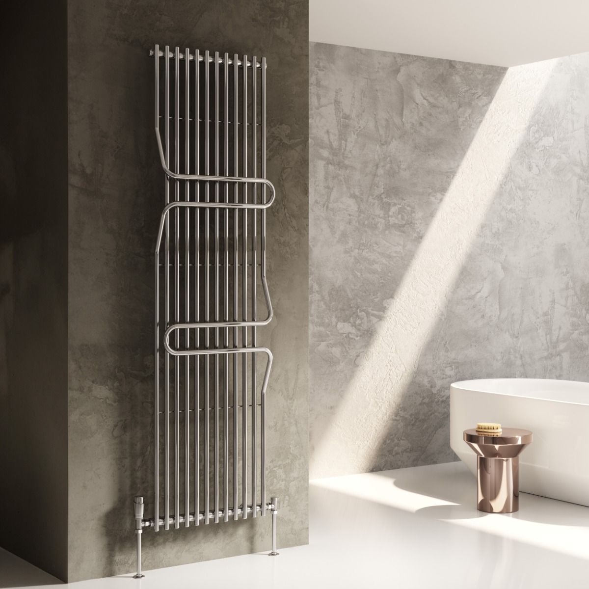 Aletta Mild Steel Towel Rail