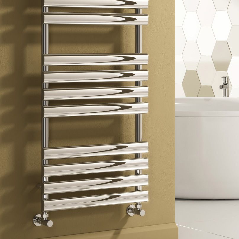 Arbori Mild Steel Towel Rail - Chrome
