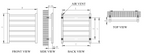 Arden Stainless Steel Radiator