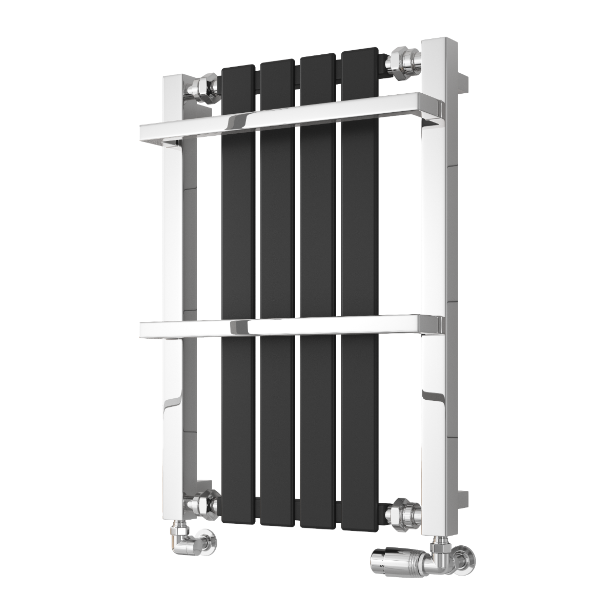 Ashen Mild Steel Towel Rail